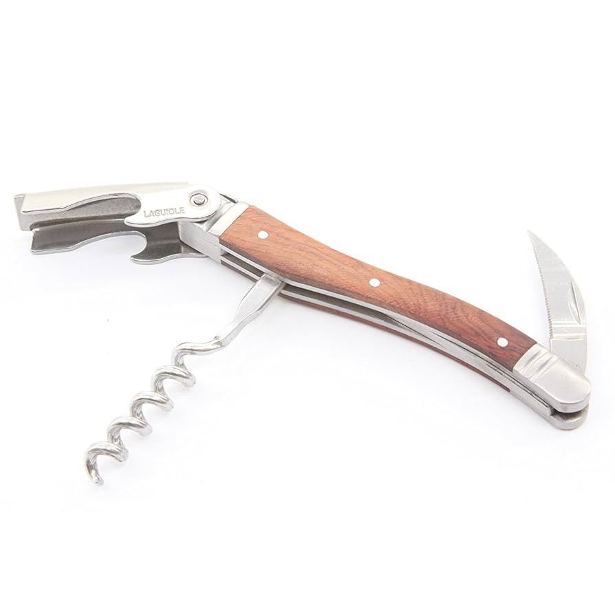 Amazon.com: Laguiole Waiter's Corkscrew With Rosewood Handle